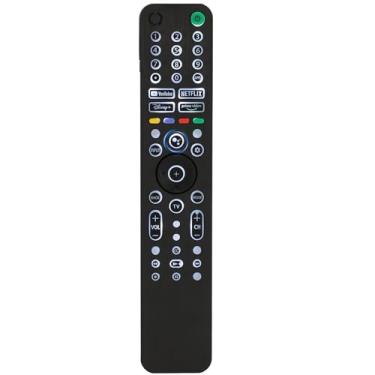 Imagem de Controle remoto por voz retroiluminado para Sony TV. Controle remoto universal compatível com 99% da Smart TV Sony Bravia 2019-2025 e para Bravia XR/XBR/KD/K Series Google, Android TVs, 2 anos de