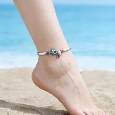 Imagem de Tornozeleira para mulheres experientes, joias versáteis e modernas que demonstram um olhar aguçado para detalhes e estilo harmonioso no tornozelo para uso casual