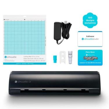 Imagem de Silhouette Cameo 5 Alpha Preto Fosco  Máquina de Recorte Avançada