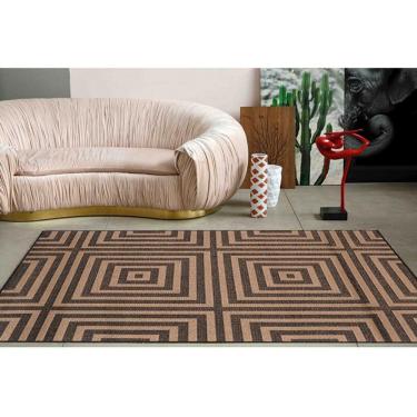 Imagem de Tapete Sala Quarto Econature Labirinto 2,00X2,50 Chumbo-56