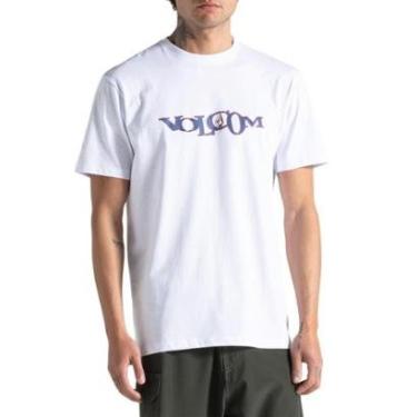 Imagem de Camiseta Plus Size Volcom Skidder-Masculino
