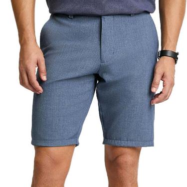 Imagem de Bermuda Alfaiataria Masculina Docthos Denim Middle Azul 6023-Masculino