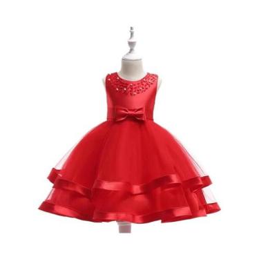 Imagem de Vestido De Princesa De Verão Para Meninas, Elegante Para Aniversário, 