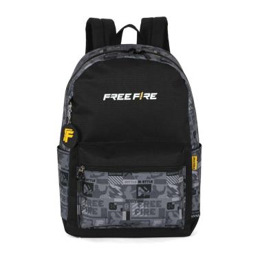 Imagem de Mochila Escolar de Costas Free-Fire Meninos Juvenil Gamer