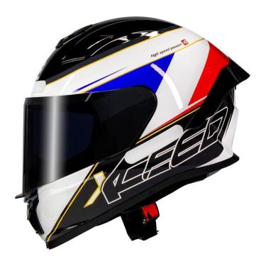 Imagem de Capacete para Kart e Moto Xceed F607 Países França-Unissex
