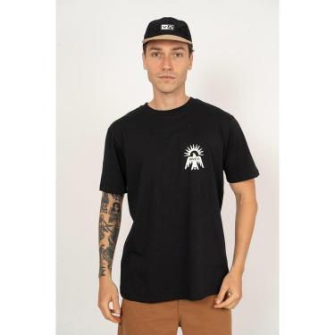 Imagem de Camiseta RVCA M/C Las Cruces Preto-Preto-G-Masculino