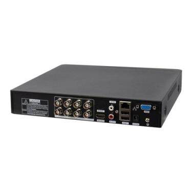 Imagem de DVR Hye HYE-AH4404T - 8 Canais - Kit 4 Cameras - HD - Preto