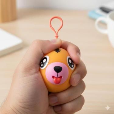 Imagem de Chaveiro Brinquedo Mostra Lingua Som WeeGo Antistress Sortidos - POLIB