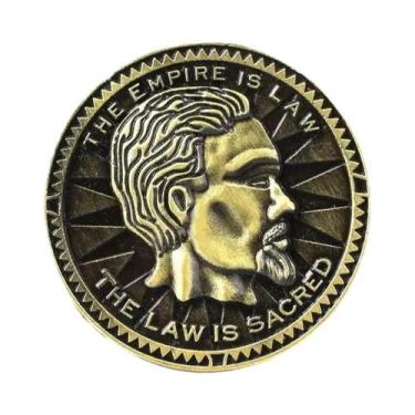 Imagem de Chaveiro De Metal Skyrim: Pingente Boethia, Meridia E Akatosh  Present