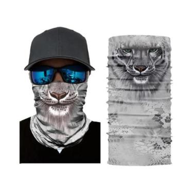 Imagem de Bandana Mágica Sem Costura Monkey Shark, Protetor De Pescoço, Tubo Pro