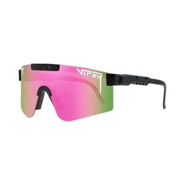 Imagem de Óculos De Sol Unissex Pit Viper UV400 Para Ciclismo, Caminhada, Beiseb
