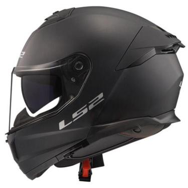 Imagem de Capacete Ls2 Ff808 Stream II Monocolor Preto Fosco-Masculino