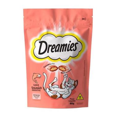 Imagem de Ração Dreamies Snacks Salmão 80g - Champ