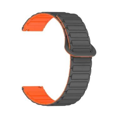 Imagem de Pulseira De Silicone Magnética Macia Amazfit Helio Sport - Acessório D