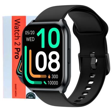 Imagem de Smart Watch Masculino Feminino Haylou Watch 2 Pro Amoled Notificações Chamadas Bateria...