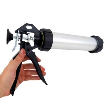 Imagem de Aplicador de Silicone Aplicador Silicone Aluminio Bomba Pu Pistola Grande com Alta Pres...