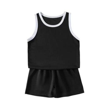 Imagem de Conjunto De Roupas Esportivas De Secagem Rápida Para Crianças No Verão