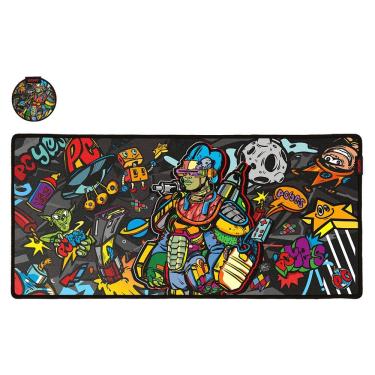 Imagem de Mouse Pad Gamer Apollo Extended 900 X 420 - APL90X42 com Superfície Otimizada e Base An...