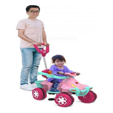 Imagem de Quadriciclo Bandeirante 1220 Smart Quad Passeio E Pedal Cor Rosa