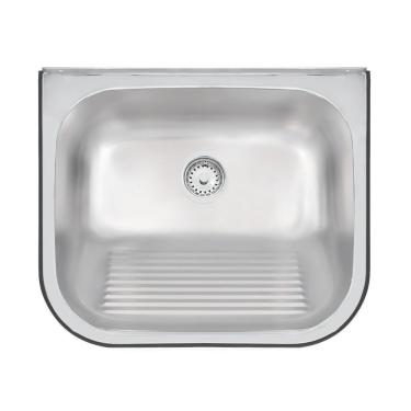 Imagem de Tanque De Parede Tramontina Hera Wall 30l Aço Inox Acetinado 50x40 Cm Outlet