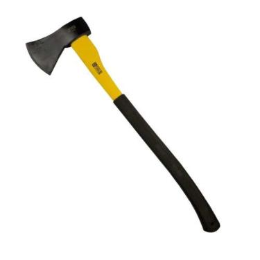 Imagem de Machado 14521 para Cortar Lenha e Jardinagem com Cabo de Fibra Emborrachado para Confor...