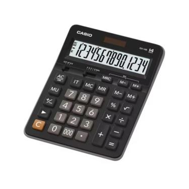 Imagem de Calculadora De Mesa Casio Gx14b 14 Dígitos Preta