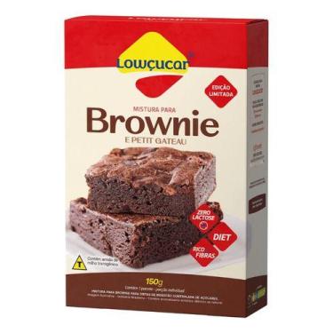 Imagem de Mistura Para Brownie E Petit Gateau Diet Zero Lactose 150g - Lowçucar