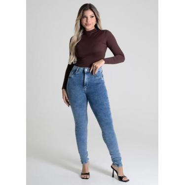 Imagem de Calça Jeans Feminina Sawary Push Up! - 279451, Azul, 44