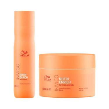 Imagem de Wella Invigo Nutri Enrich Kit Shampoo 250ml + Máscara 150ml - Wella Pr