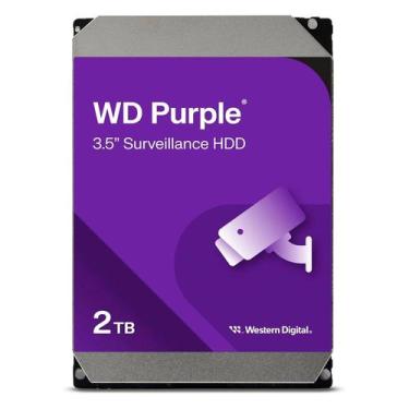 Imagem de HD Western Digital WD Purple 2TB 3.5" SATA 3 - WD23PURZ