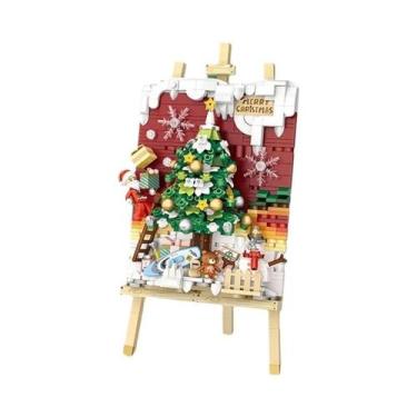 Imagem de Quebra-Cabeça De Trem De Natal Para Crianças, Modelo De Montagem, Bloc