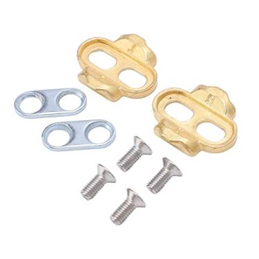 Imagem de Travessas de bicicleta, presilhas de pedal de bicicleta robustas de alta precisão de cobre para bicicleta