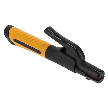 Imagem de Suporte de eletrodo, 800 A, design de mandíbula, braçadeira de fixação de soldador, cabo antiderrapante, alicate de haste de solda para máquina de solda