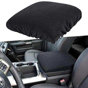 Imagem de Capa de console central E-cowlboy com apoio de braço de neopreneE-cowlboy preto E-cowlboy