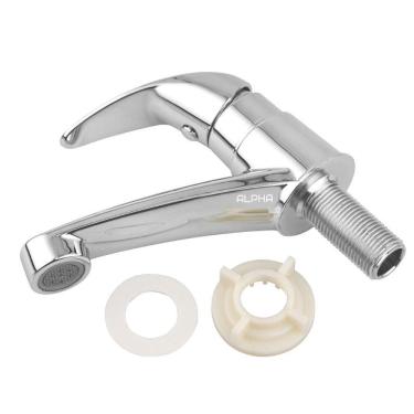 Imagem de Torneira Lavatório Banheiro Mesa Fecho Rápido Abs Cromado