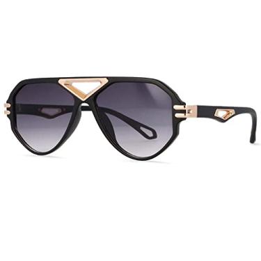 Imagem de Retro Luxury Sunglasses Fashion Men Women Shades Uv400 Vintage Glasses,Black,gray,china