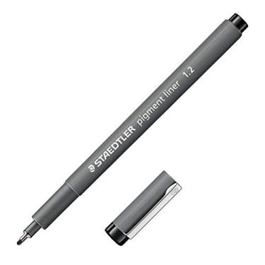 Imagem de Staedtler Pigment Liner Fineliner, Preto, 1.2 mm
