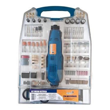 Imagem de Kit Micro Retífica Importway 234 Acessórios Iwkmr234
