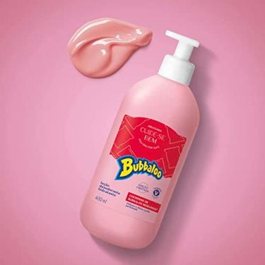 Imagem de Loção Hidratante Desodorante Corporal Cuide-se Bem Bubbaloo Morango 400ml