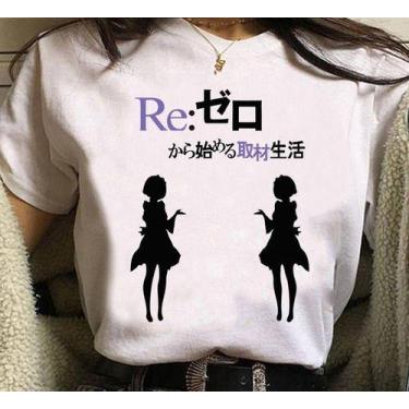 Imagem de Camiseta Anime Re:Zero Rezero - Hippo Pre