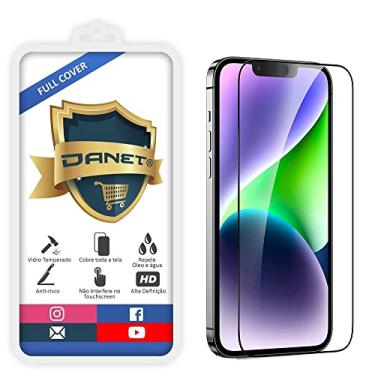 Imagem de Pel�cula De Vidro Temperado 3d Full Cover Para iPhone 14, 14 Pro. 14 Plus e 14 Pro Max Tela 6.7" Prote��o Anti Impacto (iPhone 14 Plus)