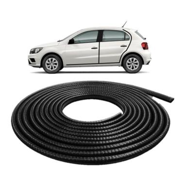 Imagem de Borracha Couro Cobra Proteção Da Porta 7x14 25m -uso Geral
