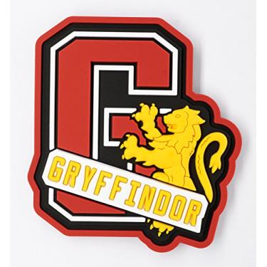Imagem de HARRY POTTER Gryffindor Letterman Logo Soft Touch Magnet, 3", Multicolor