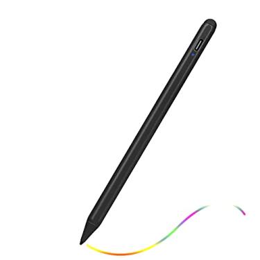 Imagem de Novo iPad 2021 Stylus Pencil, ponta fina de 1,5 mm rejeição de caneta Stylus compatível com Apple Pencil 2ª geração para novo iPad 2021 Stylus, preto