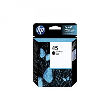 Imagem de Cartucho de Tinta HP Suprimentos 51645AL HP 45 Preto 42ML