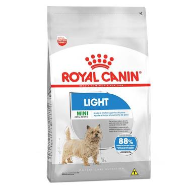 Imagem de Ração Royal Canin Mini Light Cães Adultos de Raças Pequenas com Tendência a Obesidade - 2,5 Kg