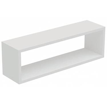 Imagem de Testoni Decor Nicho Retangular 60x25x20cm Branco - PVC e tinta/verniz