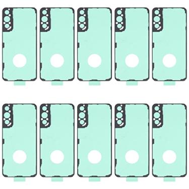 Imagem de HUANGYUNCHAO Acessórios telefônicos Para Samsung Galaxy S22+ 5G SM-S906B 10PCS Back Housing Cober Substituição do telefone celular