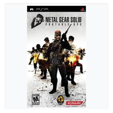 Imagem de Jogo Metal Gear Solid: Portable Ops (Greatest Hits) Psp Novo