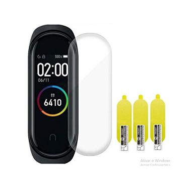 Imagem de Kit 3 Películas Xiaomi Mi Band 4 Silicone